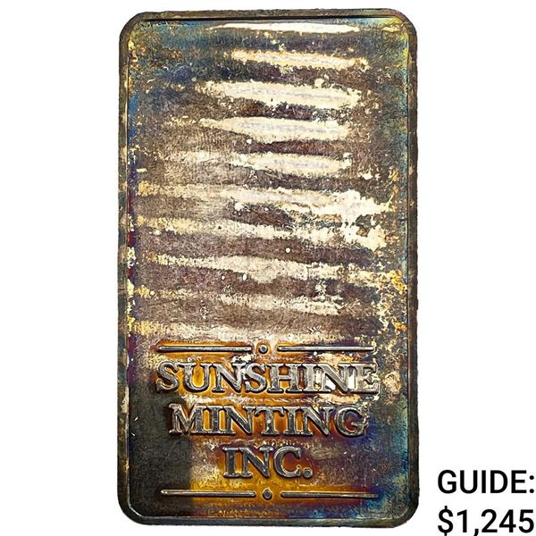 10oz Silver Eagle Bar