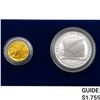 Image 1 : 1987S U.S. Constitution Silver Dollar & Gold $5 Set