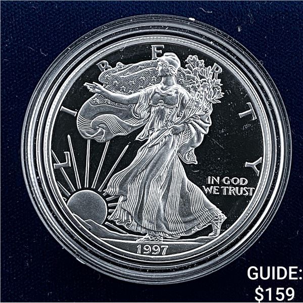 1997-P 1oz Proof American Silver Eagle