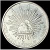 Image 2 : 1901Zs FZ Mexico Silver Peso UNCIRCULATED