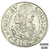 1664 Austria Silver 3 Kreuzer Sigismund CHOICE AU