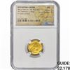 Image 1 : Byzan. Maur.Tiberius 582-602 Gold Tremissis 1.49G NGC MS
