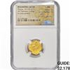 Byzantine Phocas, AD 602-610 Gold Tremissis .0479oz NGC MS