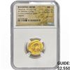 Image 1 : Byzantine Heraclius AD610-641 Gold Semissis 2.20G NGC MS
