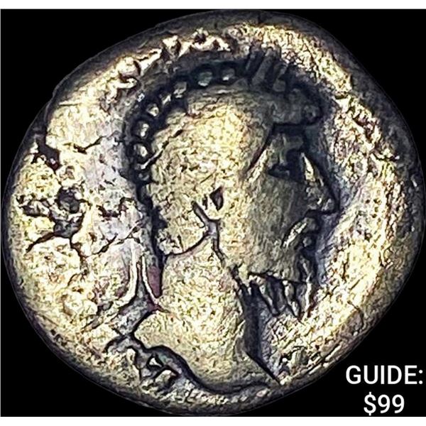 177-192 Roman Commodus Silver Denarius NEARLY UNCIRCULATED