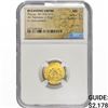 Byzantine Phocas, AD 602-610 Gold Tremissis .0489oz NGC MS
