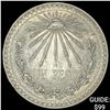 Image 1 : 1940-M Mexico Silver Peso Cap & Ray UNCIRCULATED