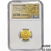 Image 1 : Byzantine Heraclius 610-641 Gold Tremissis 1.50G NGC MS