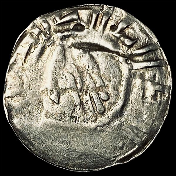 1250-1300 Schwabisch Hall Silver Hand Heller CLOSELY UNCIRCULATED