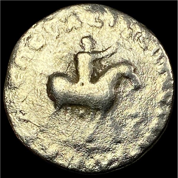 Indo-Scythian Azes 1/11, 58 BC SIlver Tetradrachm LIGHTLY CIRCULATED