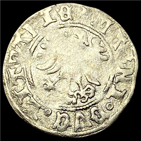 1500's-1600's Lithuania Silver Grosz CLOSELY UNCIRCULATED