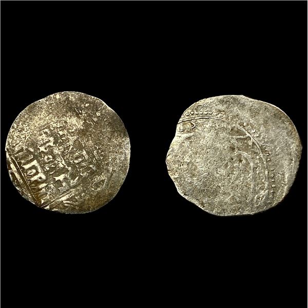 [2]1358-1384 Islamic Muzaffarid SIlver Dinar NEARLY UNCIRCULATED