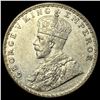 Image 1 : 1919 British India Silver 1 Rupee UNCIRCULATED