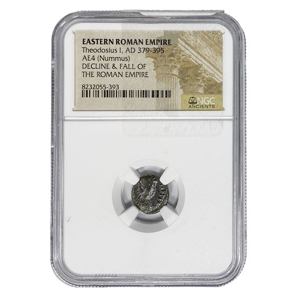 East Roman Theodosius I, AD 379-395 AE4 Nummus