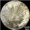 1891Zs FZ Mexico Silver 8 Reales Zacatecas CHOICE AU