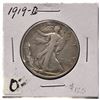 1919-D Walking Liberty Half Dollar