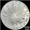 1859Mo FH Mexico Silver 8 Reales CHOICE AU