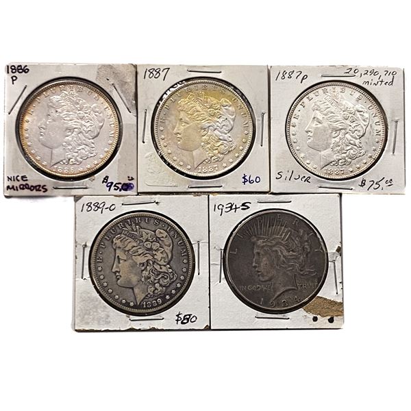 [5] Silver Dollar Lot