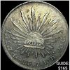 1892Zs FZ Mexico Silver 8 Reales CHOICE AU