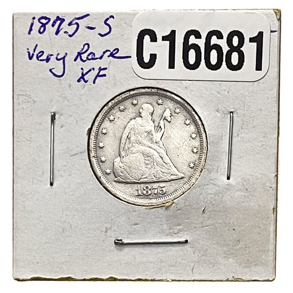 1875-S Twenty Cent Piece