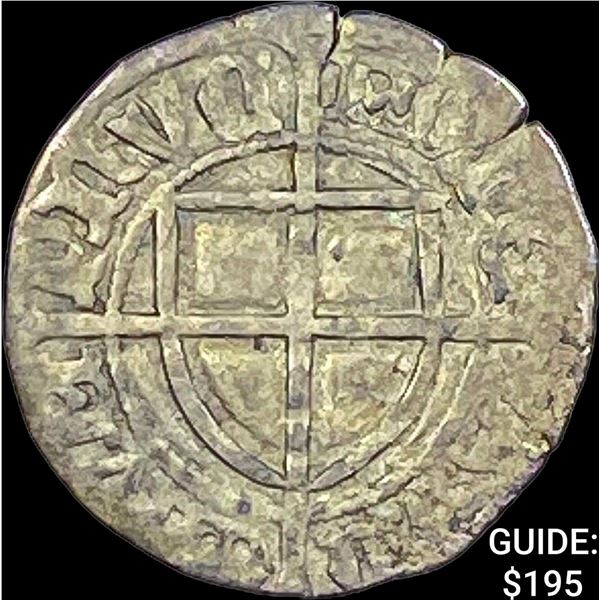 1422-41 Crusades, Teutonic Order Silver Schilling NEARLY UNCIRCULATED