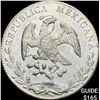 1896Go RS Mexico Silver 8 Reales Cap and Rays CHOICE AU