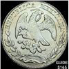 Image 1 : 1877Zs JS Mexico Silver 8 Reales Cap and Rays CHOICE AU