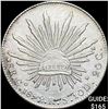 Image 1 : 1892Go RS Mexico Silver 8 Reales Cap and Rays CHOICE AU