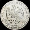 Image 2 : 1892Go RS Mexico Silver 8 Reales Cap and Rays CHOICE AU
