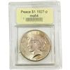 Image 1 : 1927 Silver Peace Dollar USCG MS64