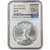 Image 4 : [2 Coins]2010-2017 Silver Eagle NGC MS69/70