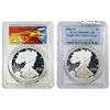 Image 1 : [2 Coins] 2006-2019 Silver Eagle PCGS PR69-70 DCAM