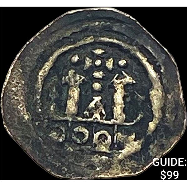 900-1200 AD Medieval Bohemia Silver Bracteate NEARLY UNCIRCULATED