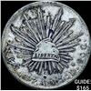 Image 1 : 1897Mo AM Mexico Silver 8 Reales Cap and Rays NEARLY UNCIRCULATED