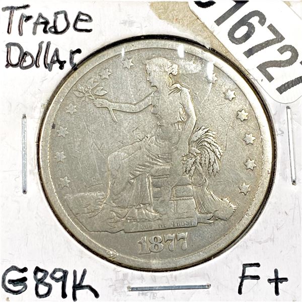 1877 Silver Trade Dollar