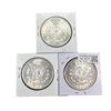 Image 2 : [3 Coins] 1879-1921 Morgan Silver Dollar