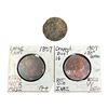 [3 Coins]1807-1820 United States Large Cent Lot