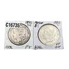 [2 Coins]1884-S/1890-CC Morgan Silver Dollar