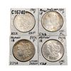 [4 Coins]1881-1904 Morgan Silver Dollar