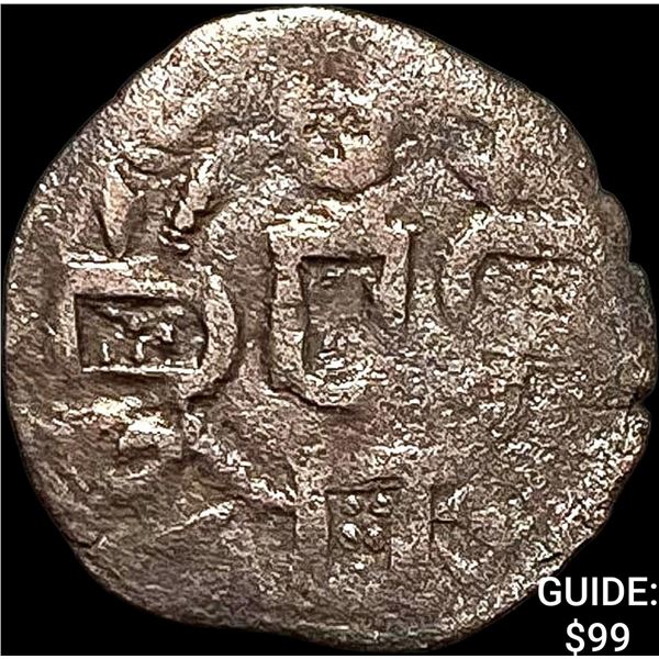 1248-1279 Portugal Alfonso III Silver Denero NEARLY UNCIRCULATED