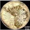Mexico Chopmarked 8 Reales Cap & Rays CLOSELY UNCIRCULATED