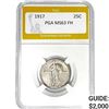 Image 1 : 1917 Standing Liberty Quarter PGA MS63 FH