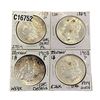 Image 1 : [4 Coins]1878-1903 Morgan Silver Dollar