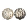 Image 1 : [2 Coins]1830-1832 Capped Bust Half Dollar