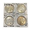 [4 Coins]1926 Silver Peace Dollar