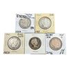 [5 Coins]1898-1915 Barber Half Dollar