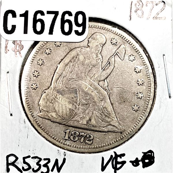 1872 Silver Trade Dollar