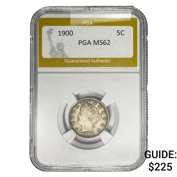 1900 Liberty Victory Nickel PGA MS62