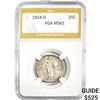 Image 1 : 1924-D Standing Liberty Quarter PGA MS61