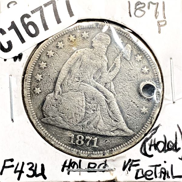 1871 Silver Trade Dollar